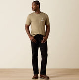 Ariat SS27 Mens Wooden Diamond Flag TShirt