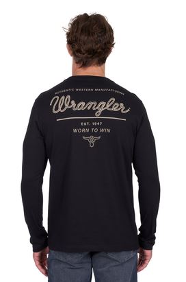 Wrangler AW26 Mens Evan Long Sleeve TShirt