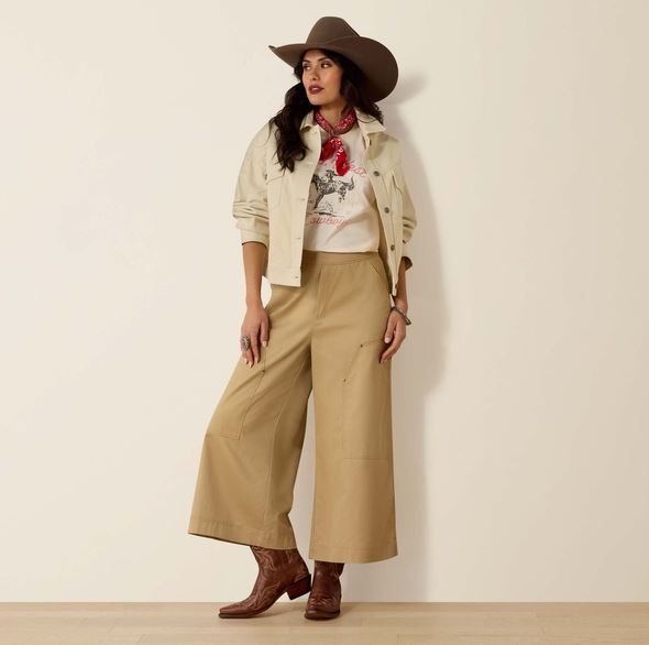 Ariat SS27 Womens Solar Cotton Twill Jacket Summer Sand
