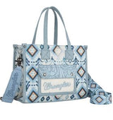Wrangler AW26 Aztec Crossbody Tote Bag