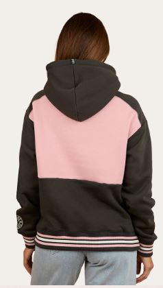 Ringers Western AW26 Womens Aspley Pullover Hoodie Charcoal