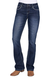 Pure Western AW26 Womens Raven Boot Cut Jean 34 Leg