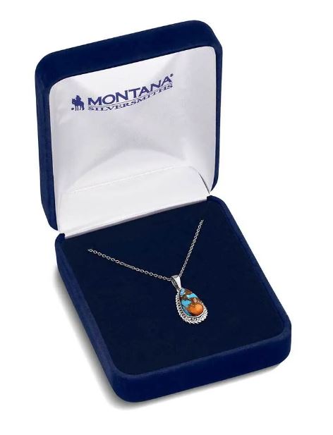 Montana Silversmiths Mountain Glacier Treasure Necklace