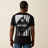 Ariat SS27 Mens Wooden Diamond Flag TShirt