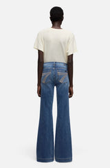 7 For All Mankind Womens Dojo 34Leg Jean Gale