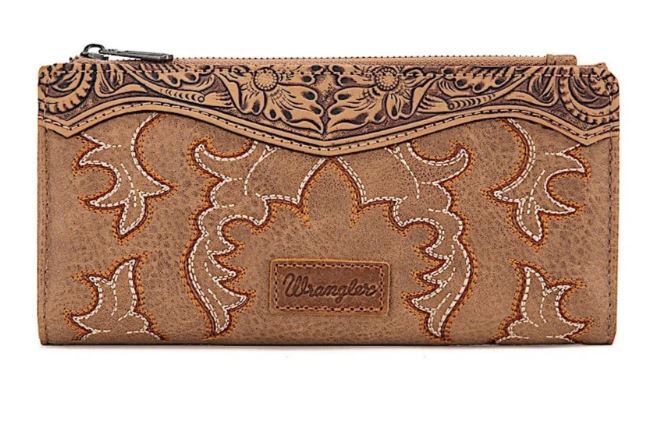 Wrangler AW25 Embroidered Wallet