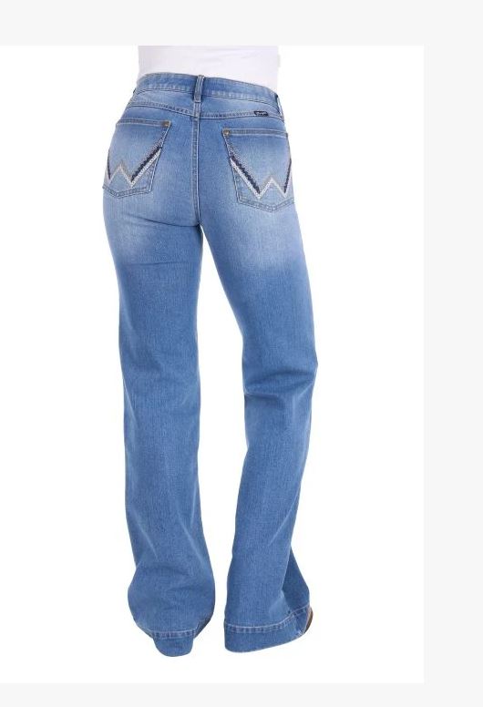 Wrangler SS27 Womens Margo Trouser Jean 34 Leg