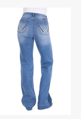 Wrangler SS27 Womens Margo Trouser Jean 34 Leg