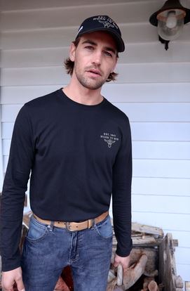 Wrangler AW26 Mens Evan Long Sleeve TShirt