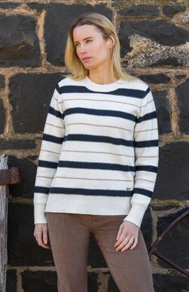 Thomas Cook AW26 Womens Gracie Stripe Knit