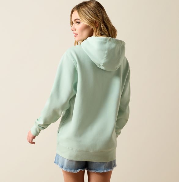 Ariat SS27 Womens Logo 2.0 Hoodie Silt Green