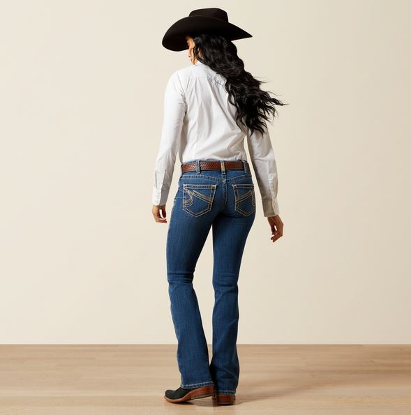 Ariat SS26 Womens Joanna Mid Rise Boot Cut Jean