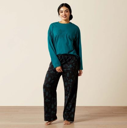 Ariat AW26 Womens Dream Pajama Set Deserted Print