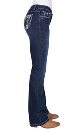 Pure Western AW26 Womens Raven Boot Cut Jean 34 Leg
