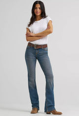 Wrangler Womens Retro Mae Mid Rise Boot Cut