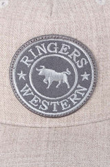 Ringers Western SS25 Signature Bull Trucker Cap Grey Marle
