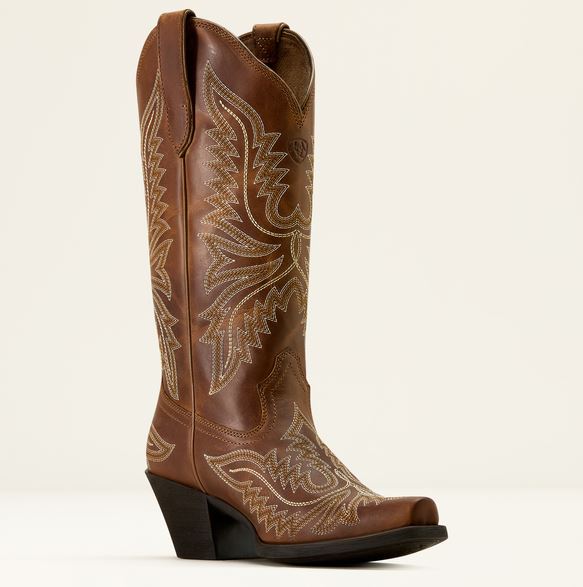 Ariat AW26 Womens Round Up Collins D Toe Smoked Wheat
