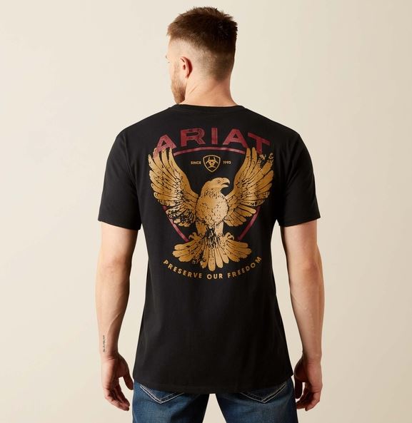 Ariat AW26 Mens Rustic Eagle TShirt