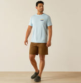 Ariat SS25 Mens Ogden Valley Badge TShirt