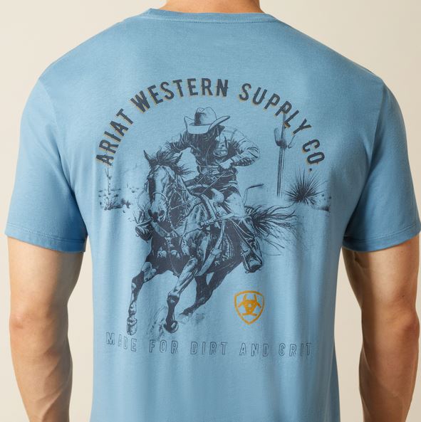 Ariat SS26 Mens Blazing Saddle TShirt