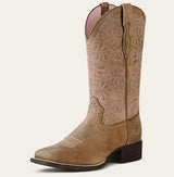 Ariat Womens Round Up Remuda Brown Bomber