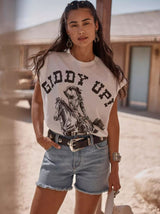 Wrangler x Lainey Wilson SS26 Giddy Up TShirt