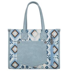 Wrangler AW26 Aztec Crossbody Tote Bag