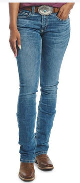 Justin Womens A3 1879 Boot Cut Jean Light Blue