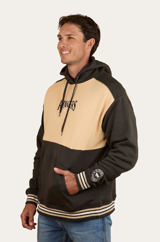 Ringers Western AW26 Mens Barrow Creek Hoodie Charcoal