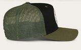 Ringers Western AW26 Signature Bull Trucker Cap Army/Black