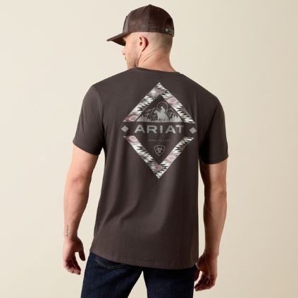 Ariat SS27 Mens Southwest Mountain Man TShirt