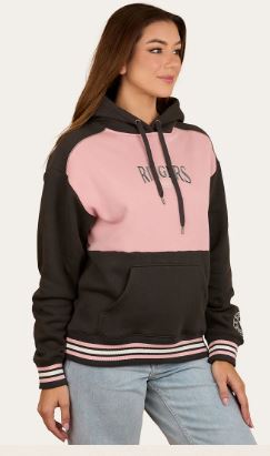 Ringers Western AW26 Womens Aspley Pullover Hoodie Charcoal