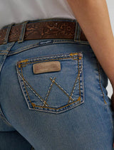 Wrangler Womens Retro Mae Mid Rise Boot Cut