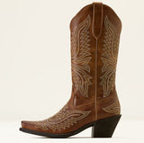 Ariat AW26 Womens Round Up Collins D Toe Smoked Wheat