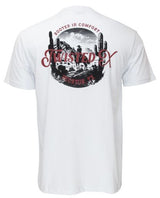 Twisted X Mens White Horse TShirt