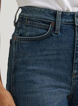 Wrangler Womens Retro Bailey High Rise Boot Cut Jean 32Leg