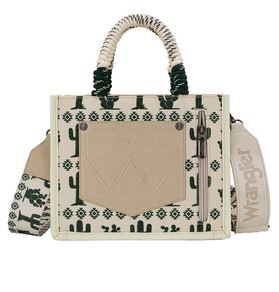 Wrangler SS25 Southwestern Rope Handle Bag