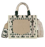 Wrangler SS25 Southwestern Rope Handle Bag