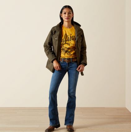 Ariat W26 Womens Grizzly 2.0 Parka Earth