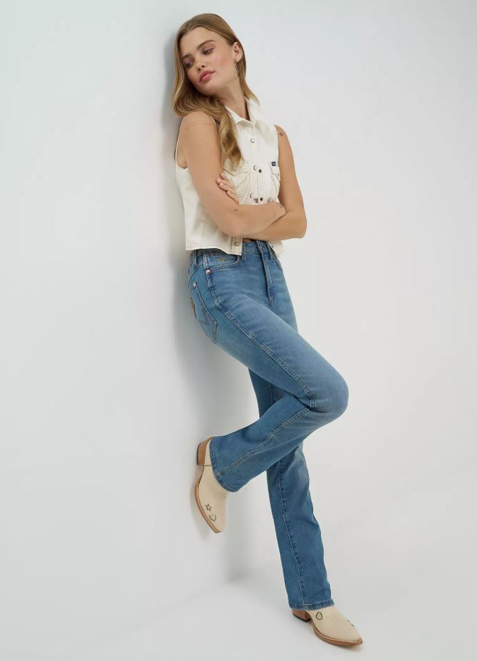 Wrangler x Lainey Wilson SS26 Boot Hugger Wrangler Blue