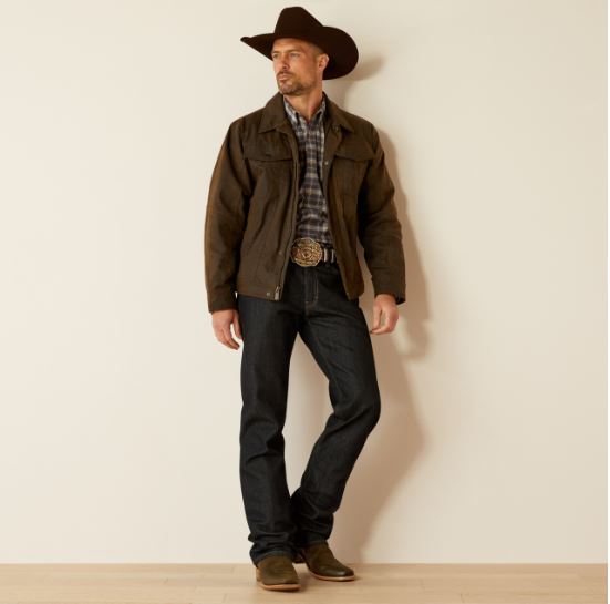 Ariat AW25 Mens Relentless Longview Waxed Cotton Jacket