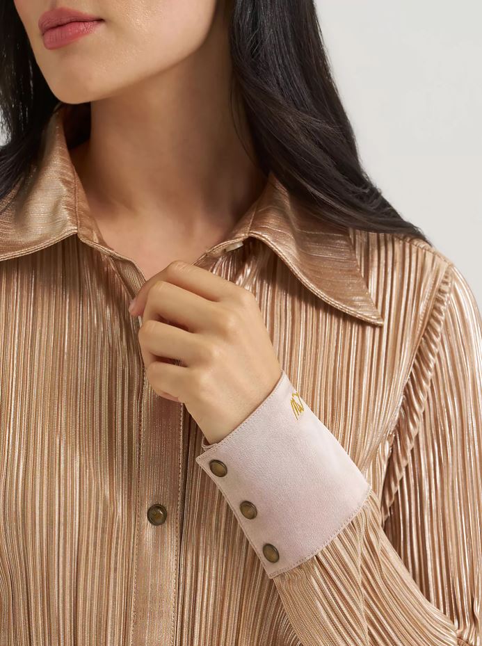Wrangler x Lainey Wilson AW26 Rose Gold Snap Shirt