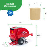 Big Country Toys Red Hay Baler