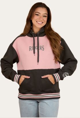 Ringers Western AW26 Womens Aspley Pullover Hoodie Charcoal