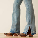 Ariat SS26 Womens Jazmine Ultra High Rise Boot Cut Slit Tomboy Jean