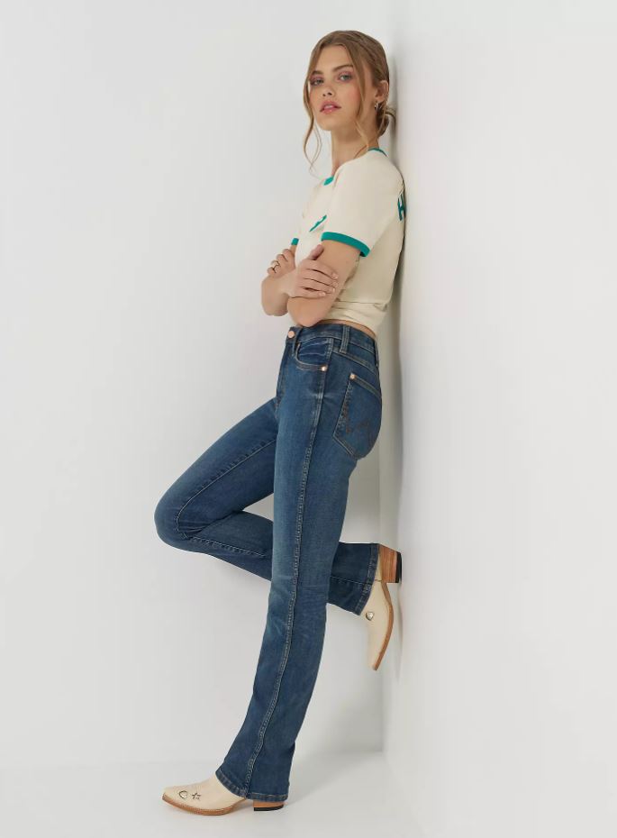 Wrangler x Lainey Wilson SS26 Boot Hugger Boho Wash