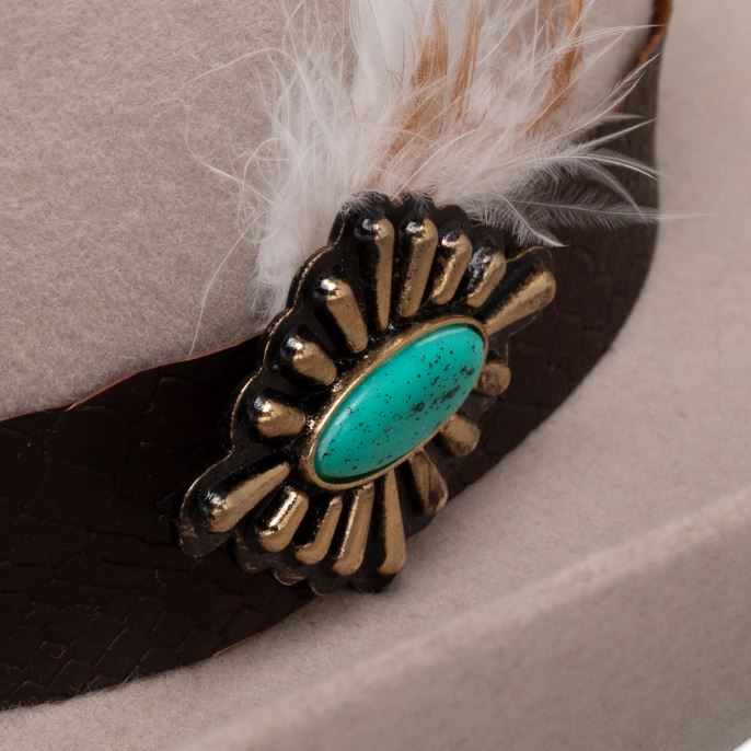 Charlie 1 Horse x Lainey Wilson Saddle Up Hat Silverbelly