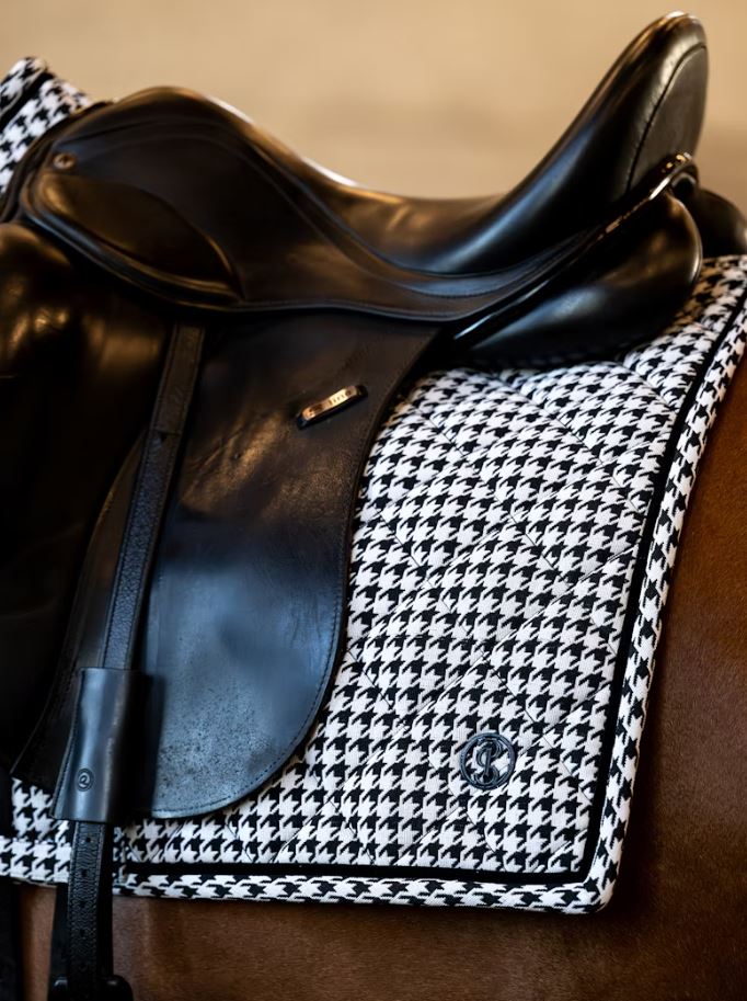 PS of Sweden SS25 Houndstooth Saddle Pad
