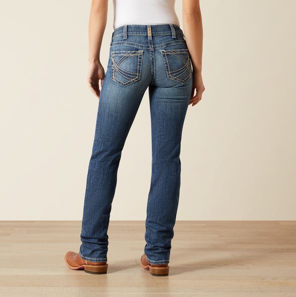 Ariat AW26 Womens Mid Rise Estelle Straight Leg Jean