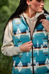 Ariat W26 Womens Dilon 2.0 Reversible Insulated Vest Mole